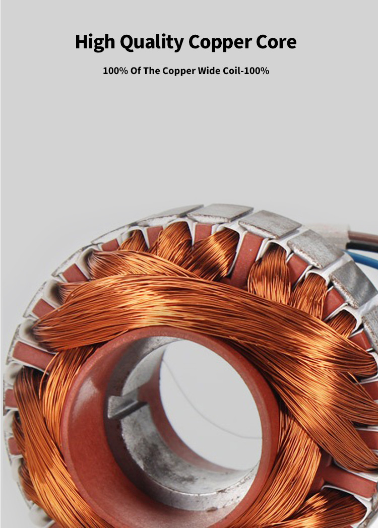 Low Speed Wind Turbine Generator Brushless DC Motor 22kw 3phase