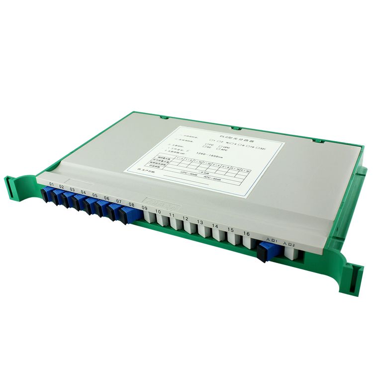 New Fiber Optic 1*32 SC/UPC PLC Optical Splitter Tray Assembly Type