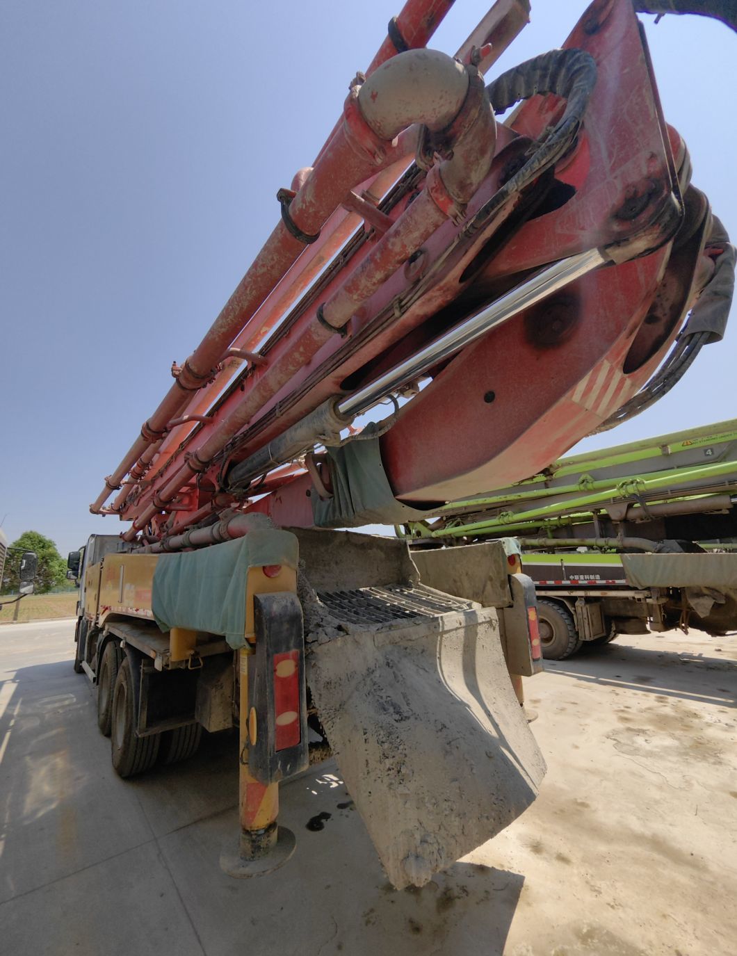 37m 48m 49m 53m 56m 62m 67m Truck Mounted Concrete Pump Beton Pump Machinery Used Heavy Equipments