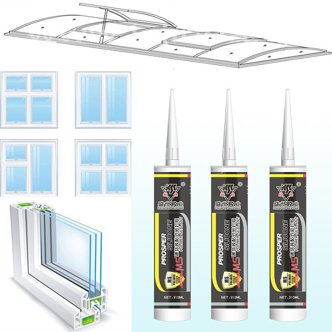 Low Modulus Neutral Curing MS Polymer Adhesive And Sealant Humidity Applications