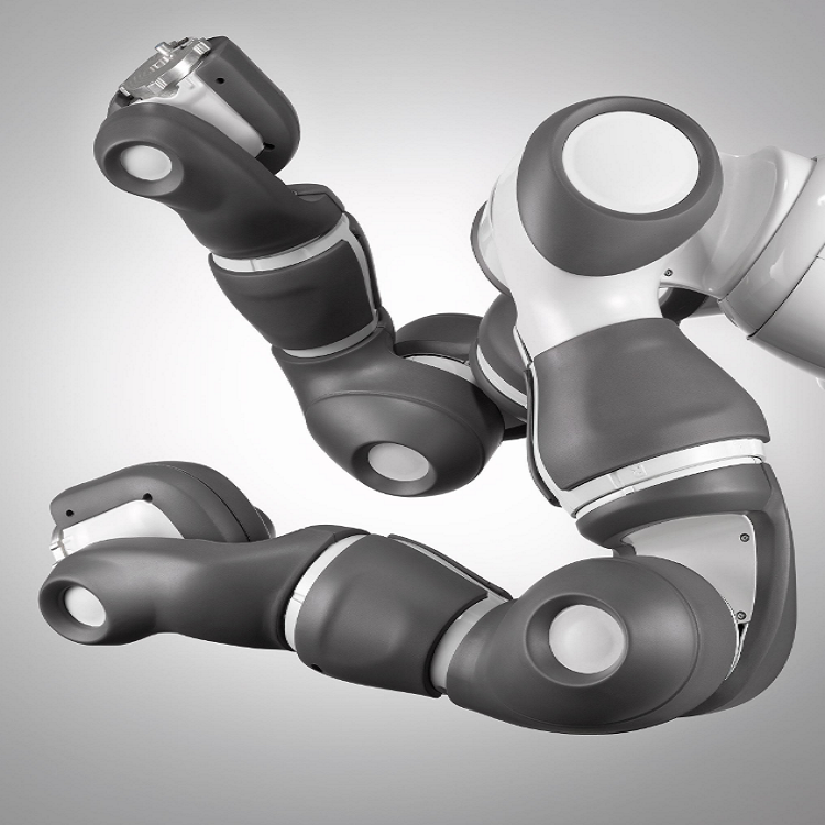 Automatic Collaborative Robot That Low Cost Industrial Robot Arm Yumi As Cobot Robot