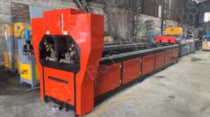 Quality Dual Heads CNC Tube Punching Machine PLC Control For Sheet Metal Stainless Steel Copper Tube wholesale
