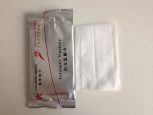 Quality disposable individual packed customized airlines wet paper tissue wholesale