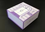 Elegant Chipboard Gift Boxes , Chipboard Jewelry Boxes 2 Side Flaps Opened