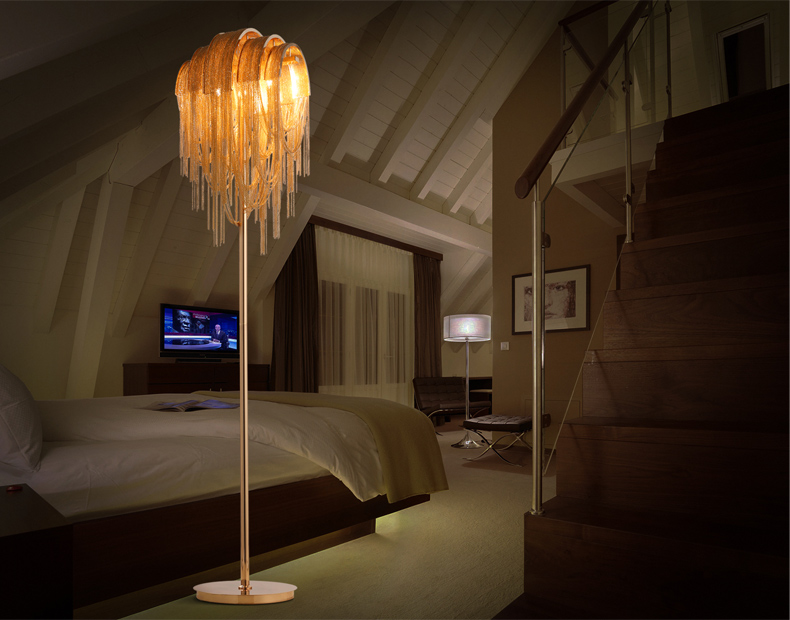 High Efficiency Unusual Floor Lamps Hotel Rechargeable Modern Led Floor Lamp