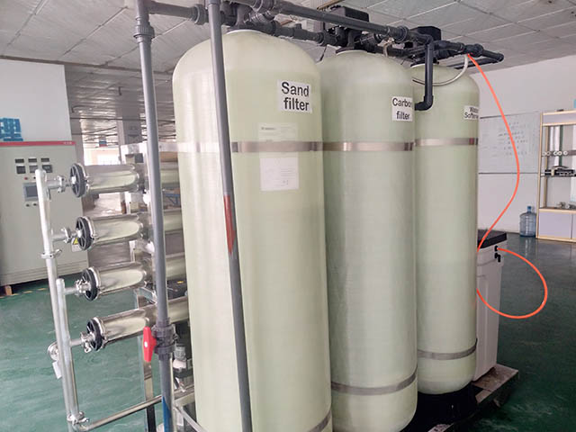 Commercial compact water purification systems reverse osmosis
