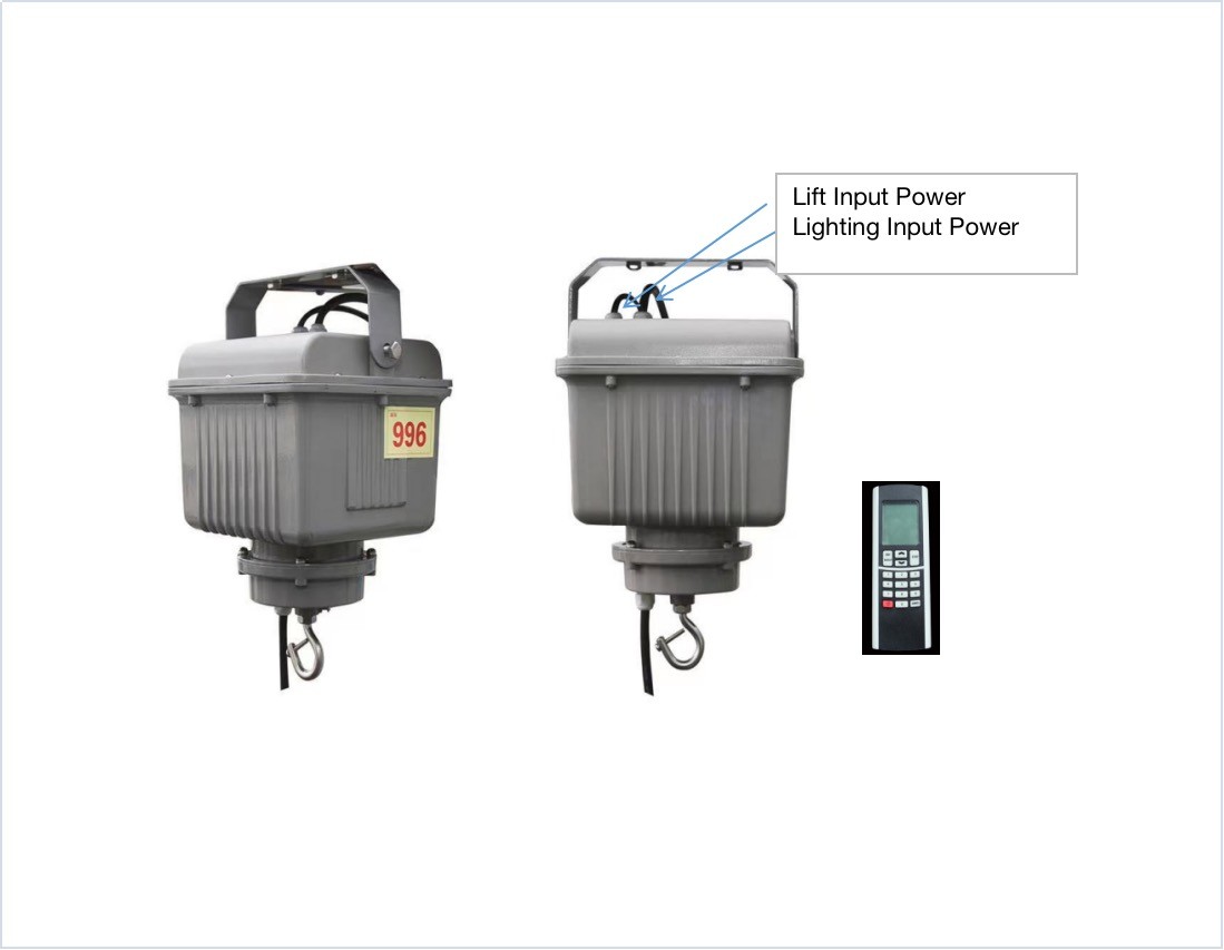 15m Wireless Light Lifter