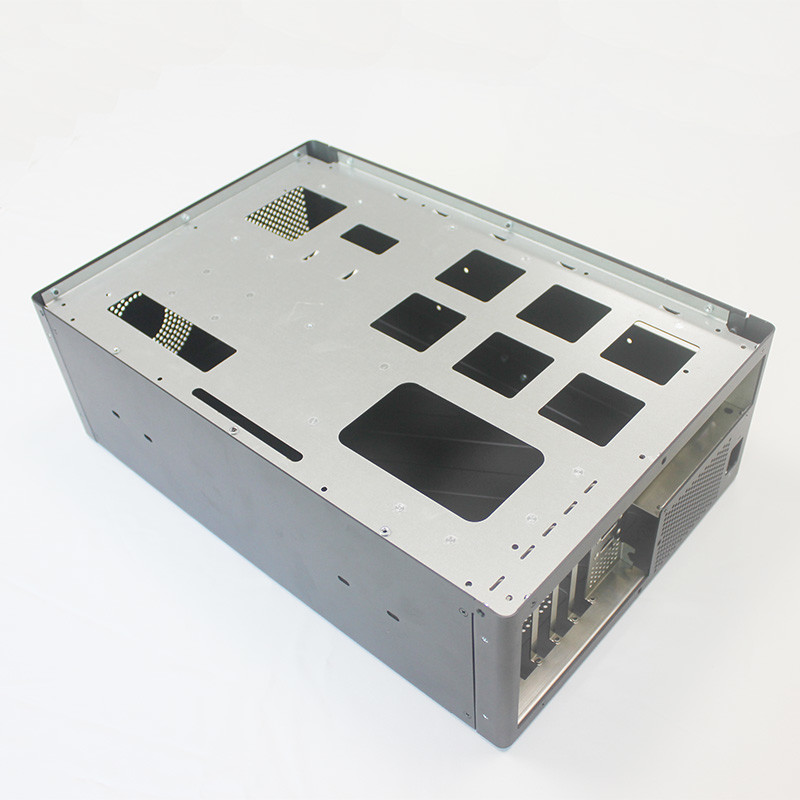 Rustproof AL5052 Extruded Aluminium Enclosure , Computer Aluminum Die Casting Housing