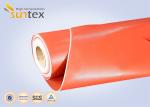 3732 Red Thermal Insulation Fabric Fireproof Fiberglass Cloth Silicone Rubber