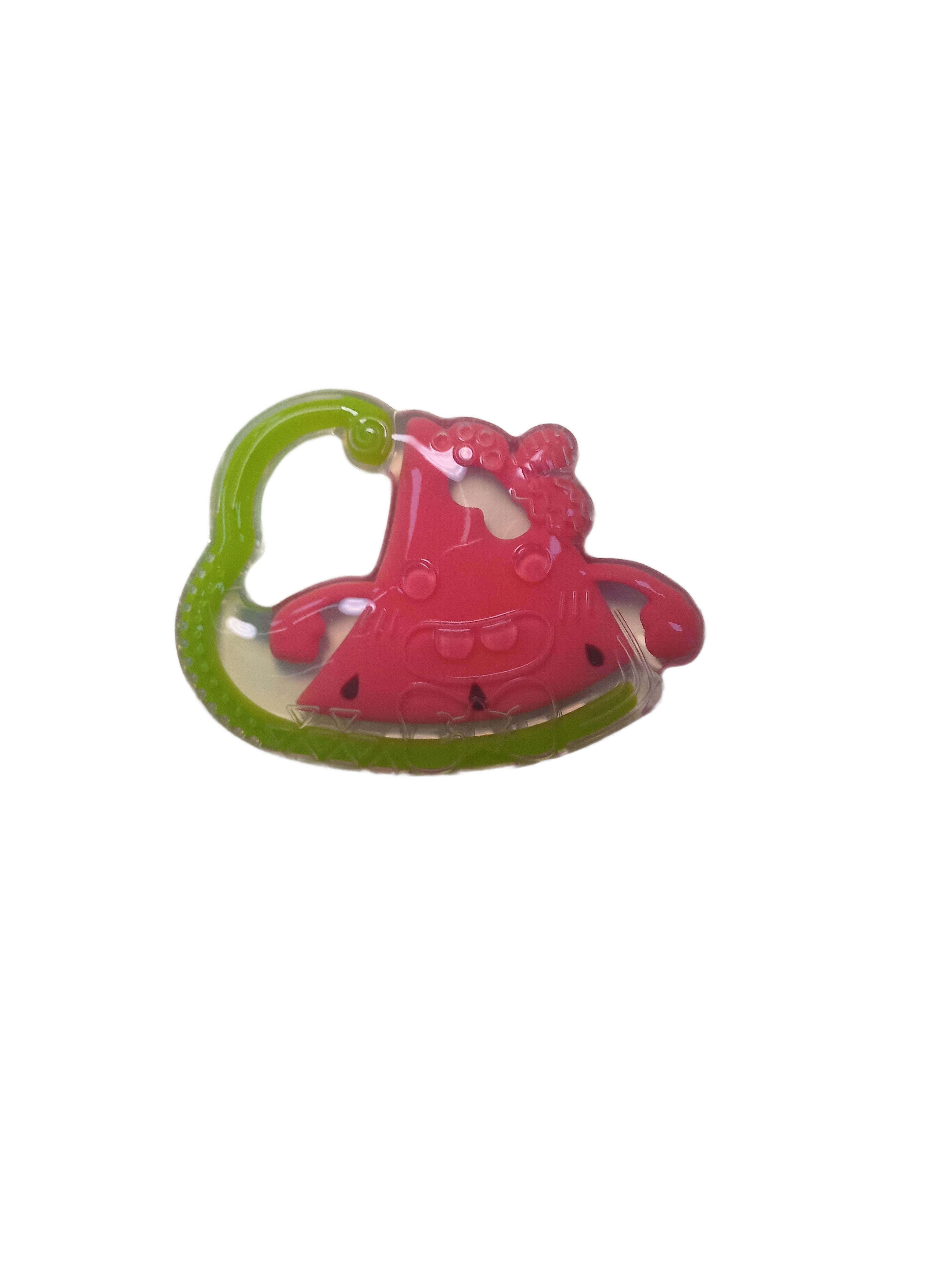 Pink Elephant Penguin Watermelon Silicone Baby Teether Mesh Fruit Customized With Size Is 8*7.3cm And Weight Is 30 Gram