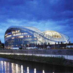 Quality GB Q345 Large Span Stadium Steel Structure 50mm Roof With Strong Durability wholesale