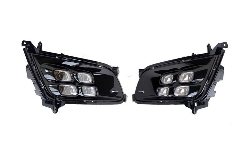 KIA K5 2014 2015 Modified 4 - Lights Daytime Running Lamp LED Fog Lamp Case