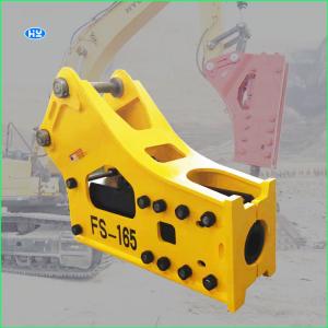 Quality Skid Steer Jack Hydraulic Excavator Breaker 165mm Chisel 30t Excavator Rock Hammer wholesale