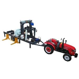 Quality 22HP Hydraulic Portable Sawmill 4.5m 6m Sawing Log Length wholesale