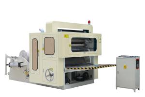 Quality PLC W Folding 225mm Size 1300sheets / Min Tissue Paper Maker wholesale