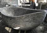 Juparana Granite Stone Freestanding Bath , Stone Veneer Bathtub For Hotel