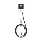 Home 7KW 11KW 22KW 32A White Wall-Mounted Electric Car Single Gun AC Charger