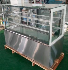 China Customized Floor Standing Or Table Top Cake Display Freezer cake display freezer manufacturer on sale