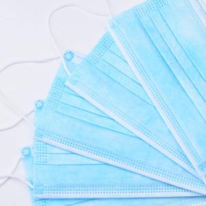 Quality Blue Dust Earloop 3 Ply 95% Non Woven Disposable Mask wholesale