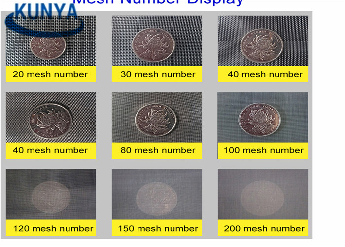 304ss 316ss 317ss 316l Stainless Steel Wire Cloth Food Grade 100 Micron