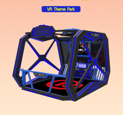 Battlefield Of Honor VR Arcade Machine , 4 Players Cage Escape Room