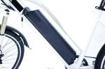 Front Fork Suspension Electric Assist Bicycles Rear Brushless Geared Motor