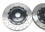 380mm Disc 8 Pot Brakes Black Aluminum Caliper Full Floating Bell
