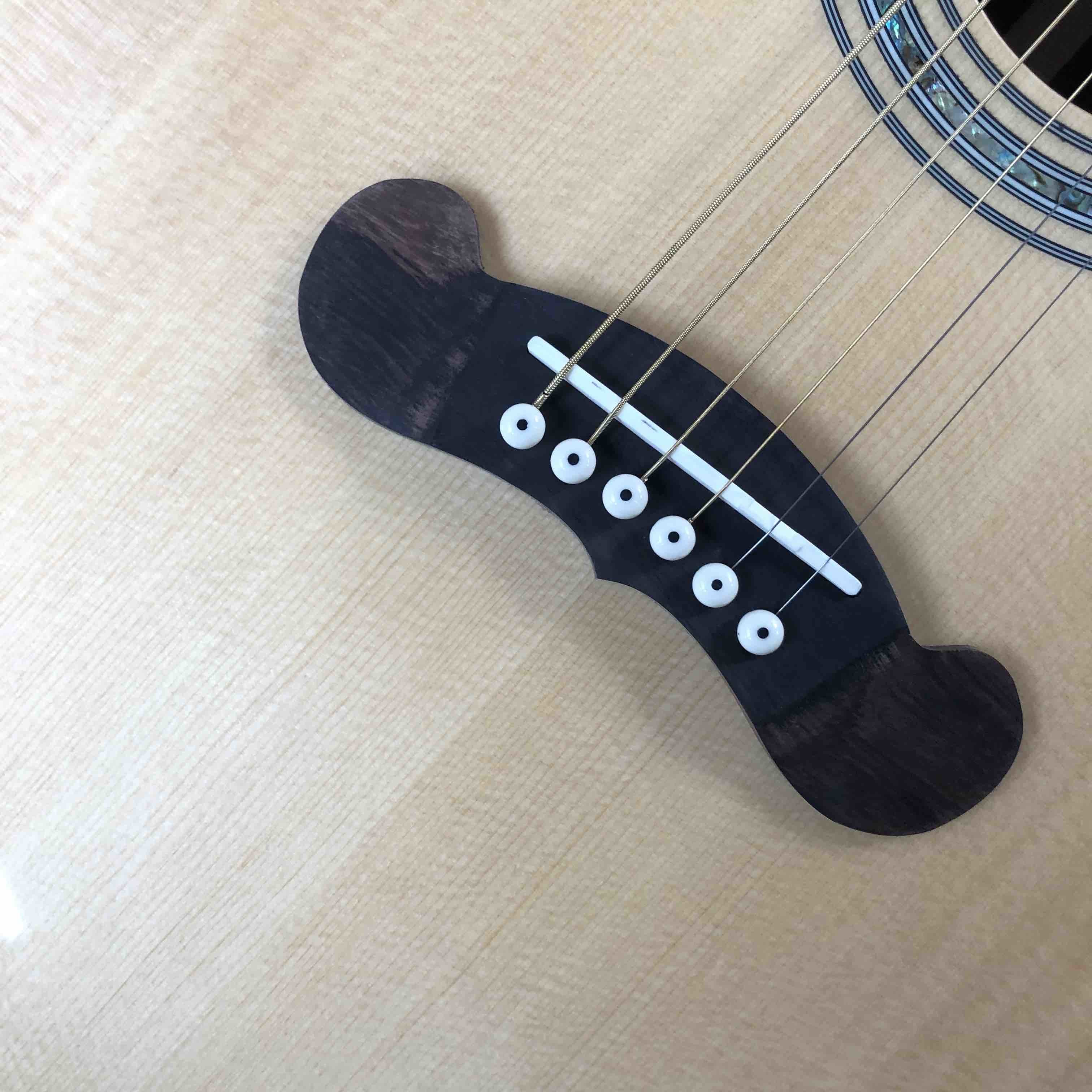 Custom Solid Spruce Top Songwriter Studio Deluxe Electric Acoustic Guitar