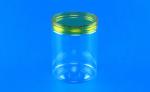 PET Round Plastic Food Containers Environmentally Friendly 80MM Caliber