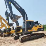 Volvo EC240 Used Crawler Excavator 24 Ton Weight 134KW Second Hand Excavator