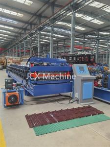 Quality Automatic High Speed Roof Panel Roll Forming Machine Double Layer 4KW Hydraulic Motor wholesale