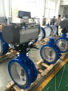 Quality butterfly valve with pneumatic actuator wholesale