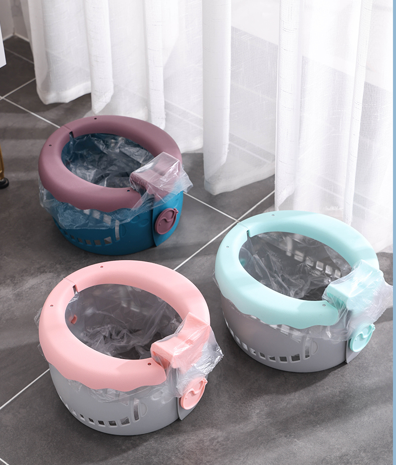 Baby Toilet Serenity Blue Sakura Pink Solid PP TPE Potty Seats with Customized Logo