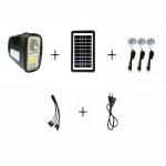 Outdoor Camping Mobile Charging 3W Solar Led Light Kits Solar Panel System Mini