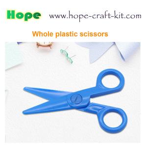 Quality Whole Plastic Small Scissors Safe Colorful Hobbies DIY Material Tools for Kids Toddlers Teachers Preschool Hand-craft wholesale