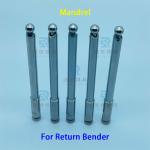 CNC 3D Tube Bender Spare Parts plating Mandrel for Copper Aluminum Tube Bending