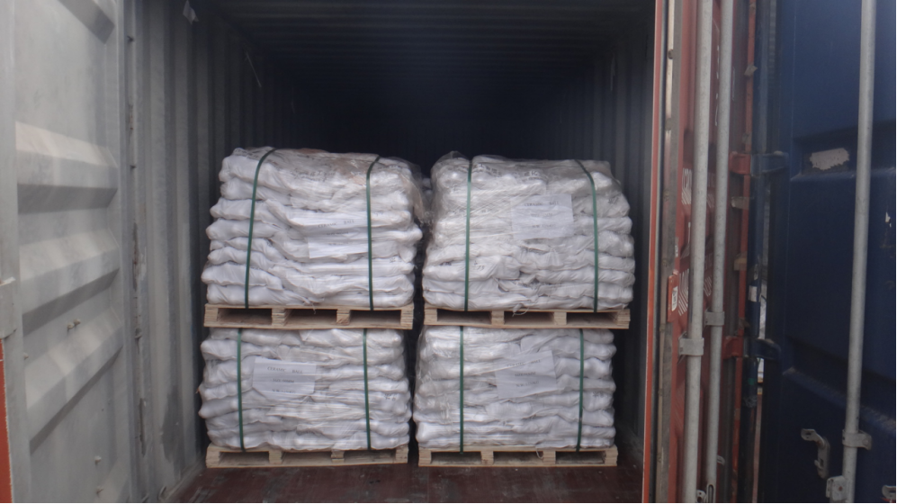 Mining Alubit Balls Alumina Ceramic Grinding Balls 100mm 25kg/bag
