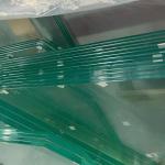Fameless Laminated Toughened Glass Safty Stair Glass Security Balustrades