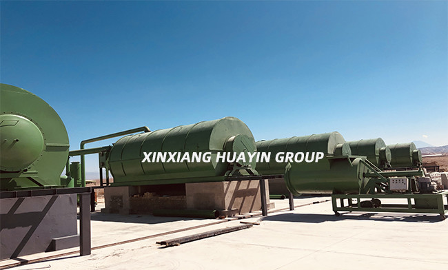 Plastic Pyrolysis Reactor Solid Waste Garbage Pyrolysis Machine To Fuel