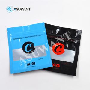 Quality FDA MOPP Reusable Mylar Smell Proof Bag for Cookies wholesale