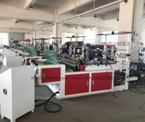 Quality PP PE HDPE Side Sealing Bag Making Equipment For Header Card Plastic Bag wholesale