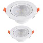 OEM SKD Indoor LED Recessed Downlight 3inch Rustproof Durable