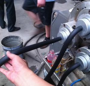 Quality Rubber &amp; Plastic Foam Insulation Pipe Production Line wholesale