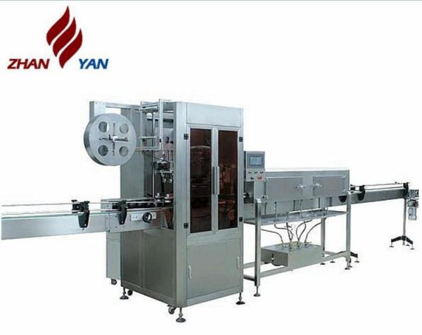 Linear Wrapper Shrink Sleeve Label Applicator Bottle Packing Plant 220V 380V