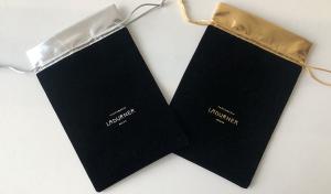 Quality SA8000 TUV Packaging Drawstring Bags Velvet Jewelry Gift Pouch 26cm wholesale