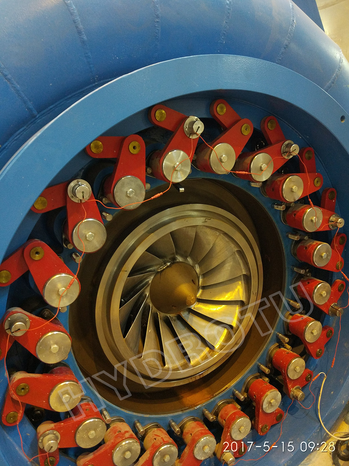 Hydropower equipment Francis Water Turbine With Generator for hydropower project