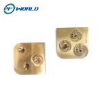 Sandblasting Machining CNC Brass Parts Powder Coated Electro Polishing