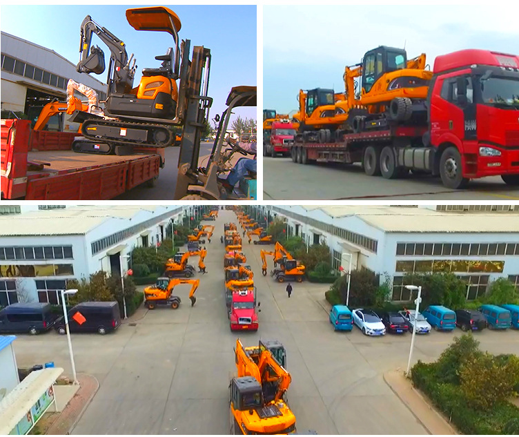 CHANGCHAI Engine DOOZER Excavator Joystick for Precise Control 3.5 ton mini excavator