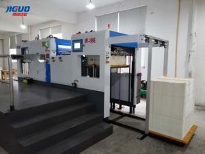 China Flatbed Automatic Die Cutting Machine for Corrugated Paperboard Die Cutting on sale