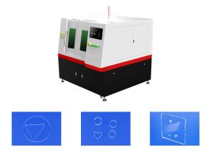 Quality 400*400mm Area Glass Laser Drilling Machine 10W 30W 45W With Green Nanosecond wholesale